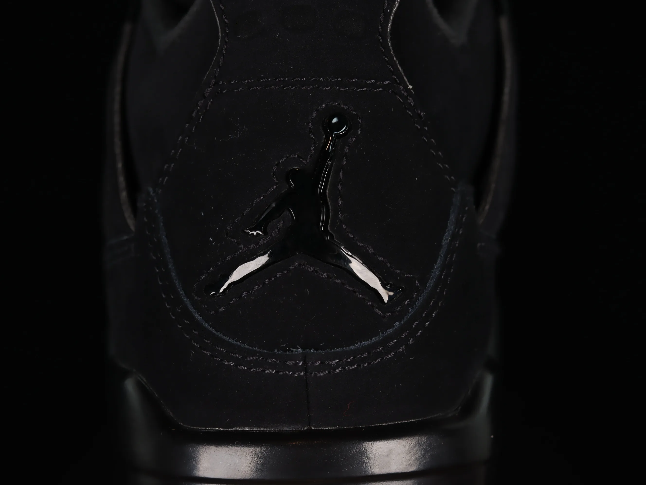 All categories Air Jordan Jordan series basketball shoes Air Jordan 4 OG version Air Jordan 4 Retro "Black Cat" AJ4 Joe 4 Black Cat First layer matte CU1110-010